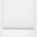 DEZ FURNISHINGS Cordless 1" Light Filtering Cellular Shade, 48"W x 64"H, White