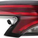 8156008071 Driver Side Outer Tail Light Assembly Compatible with Sienna 2021 2022 Rear Brake Lamp Taillight TO2804160 (Left)