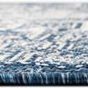 Rugs.com Outdoor Aztec Collection Rug  2' x 3' Blue Flatweave Rug Perfect for Living Rooms, Large Dining Rooms, Open Floorplans (2' 2 x 3')
