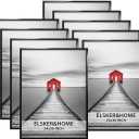 ELSKER&HOME 24x36 Poster Frame 9 Pack, Black Picture Frame for Horizontal or Vertical Wall Mounting, Sturdy and Scratch-proof