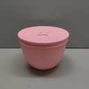 Silicone Bowl Liner with Lid for KitchenAid 4.5-Qt Tilt-Head Bowls Only, 2mm Extra-Thick Premium Silicone, Built-In Air Vent for Dough Proofing, Dishwasher Safe, BPA-Free (Pink)