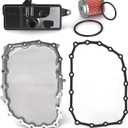 Auto Transmission Filter & Pan Gasket Kit+Transmission Oil Pan with Drain Plug,for Honda Civic 1.5L 1.8L 2.0L L4 2014-2019,#OE:21814-5T0-000 25420-5T0-003 25450-P4V-013 21151R3W000