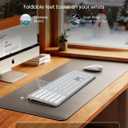 SABLUTE Bluetooth Keyboard and Mouse for Mac 7-Color Backlit, Multi-Device, Rechargeable, KMA1pro Full-Size Wireless Keyboard Mouse Combo with Quiet Scissor-Switch Keys for Mac (Silver White)