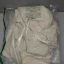 MEROKEETY Womens Sleeveless Quilted Long Puffer Vest Hooded Full Zip Jacket Coats with Pockets (Beige)