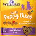 Wellness Puppy Treats, Natural, Training Treat, Grain Free, Soft Lamb & Salmon (3 Ounce Bag) (04/20/2026)