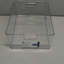 InterDesign iDesign Recycled Plastic Stackable Storage Bin with Handles - Clear