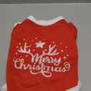 Dog Christmas Outfit,Christmas Dog Clothes Sweater Pajamas,Fleece Dogs Fall Winter Sweater Male Female,Medium