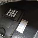 Black 22.05" Tall Wall Safes Between Studs 16" Centers with Fireproof Bag
