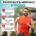 PowderVitamin Electrolytes Powder Plus (20 Servings) Black Tea Ginseng Electrolyte Powder Keto, Sugar Free, Pink Himalayan Salt,1000mg Potassium,120mg Calcium,120mg Magnesium, Hydration Powder