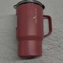 REDUCE 18 oz Hot1 Stainless Steel Insulated Mug with Temperature Adjusting Lid - Dual-Wall Vacuum, Cupholder Friendly - Keeps Drinks Hot for 6 Hours - Ideal for Coffee, Tea & Other - Pink