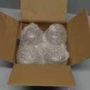 DINGPAl 4 Pack 8oz Double Wall Glass Coffee Mugs,Heat-resistant Borosilicate Glass Mug Cappuccino Espresso Tea Latte Cup with Handle,4 Spoons for Stirring Beverages in Bar,Cafe,or at Home