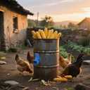 BESPORTBLE Large Capacity Grain Dispenser Durable Iron Grain Storage Bin Outlet for Efficient Flow for Rice Buckets Farms and Warehouses Easy to Clean Sanitary Design