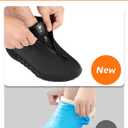 HTHOY&GOWY Shoe Covers Waterproof Silicone Rain Overshoes for Kids Men and Women