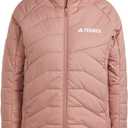 Adidas Women's Terrex Multi Synthetic Insulated Hiking Jacket, Warm Clay, Small