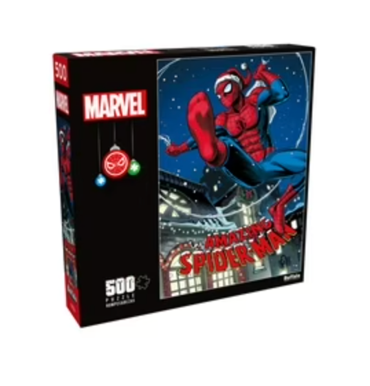 Buffalo Games Marvel The Amazing Spider-Man 500-Piece Interlocking Jigsaw Puzzle for Adults Ages 14+