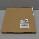 Indoor Outdoor Thermometer Large Wall Thermometer-Hygrometer Waterproof Does not Require Battery (White) (10 Inch)