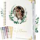 molekaus Wedding Planner Book And Organizer：Wedding Planner For Bride With Interchangeable Photo Cover & Embossed Design — Wedding Planner Bride to be Gifts, engagement gifts for couples 11.5*10.5in