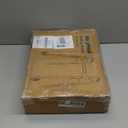 Folding Walkers for Seniors with 2 Skis and 5" Wheels, Lightweight Adult Rolling Walker, Supports Up to 350 Pounds, Adjustable Height, Aluminum Standard Walker, Silver