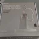 Bluetooth Headset, Wireless Headphones with Microphone Noise Canceling & USB Dongle, V5.0 Trucker Bluetooth Headset with Mic Mute & Charge Dock for PC/ Laptop/ Phone/ Meeting/ CallCenter/ Office Gold