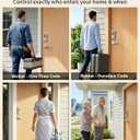 Philips WiFi Smart Keypad Deadbolt Lock, App Remote Control, No Hub Required, Support Alexa & Google Assistant, Keyless Entry Door Lock with Auto Lock, Digital Smart Locks for Front Door, Satin Nickel