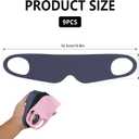 9 Pcs Sleep Masks for Women, Men, Light Blocking Eye Mask for Sleeping, Breathable Blackout Sleeping Mask with Zero Pressure Design, Comfort Fit for Side/Back/Stomach Sleepers, Travel and Yoga