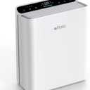 Air Purifier for Home Large Room Bedroom Up to 2000Ft with PM2.5 Display Air Quality Sensor&Smart Auto Mode, 3-Stage Filter Cleaner Odor Eliminator, Remove Pet Dander Pollen Allergy Dust Mold Smoke (White)