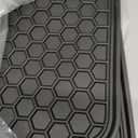 Car Floor Mats Custom Fit for Toyota RAV4 2006-2012 Black Rubber All Weather Protection Auto Floor Liners Heavy Duty Odorless