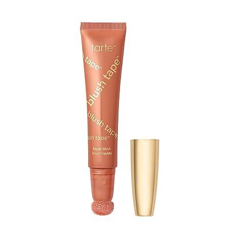 tarte blush tape liquid blush – Buildable Cream Blush Makeup, Lightweight Formula, Blurs appearance for Radiant Cheek Glow, Vegan & Cruelty Free Peach