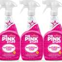Stardrops - The Pink Stuff - The Miracle Bathroom Foam Cleaner 750ml 3-Pack Bundle (3 Bathroom Foam Spray)