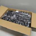 Bonpally Room Divider Curtain Rod, No Drilling Tension Rod for Room Separation, 4-10ft(H) 28-114inch(W) Adjustable Heavy Duty Floor to Ceiling Wall Divider Room Partition Privacy Separator, Black