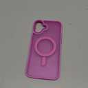 BENTOBEN Compatible with iPhone 16 Plus Case for Magnetic iPhone 16 Plus Phone Case [Compatible with Magsafe] Slim Translucent Matte Shockproof Bumper Drop Protection Girl Women Boy Cover, New Pink