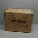 Ayleid Retractable Garden Hose Reel,1/2 in x 65 ft Wall Mounted Hose Reel, with 9- Function Sprayer Nozzle, Any Length Lock/Slow Return System/Wall Mounted/180Swivel Bracket (Gray)