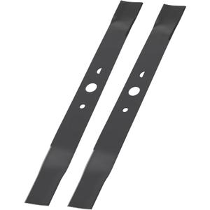 Lawn Mower Replacement Blade Compatible with Ryobi 40V Brushless RY40180, RY40190, RY401110, RY401120 Model Mowers, 2 Pack, Replaces AC04020, HalfMoon + Round Center Hole