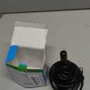 TV Antenna for Smart TV Indoor, 2026 Digital Indoor Antennas with Strong Magnetic Base, 360&Long Range Reception TV Antenna for Local Channels, Easy Setup Digital HD Antenna for TV Without Cable (Black+Red)