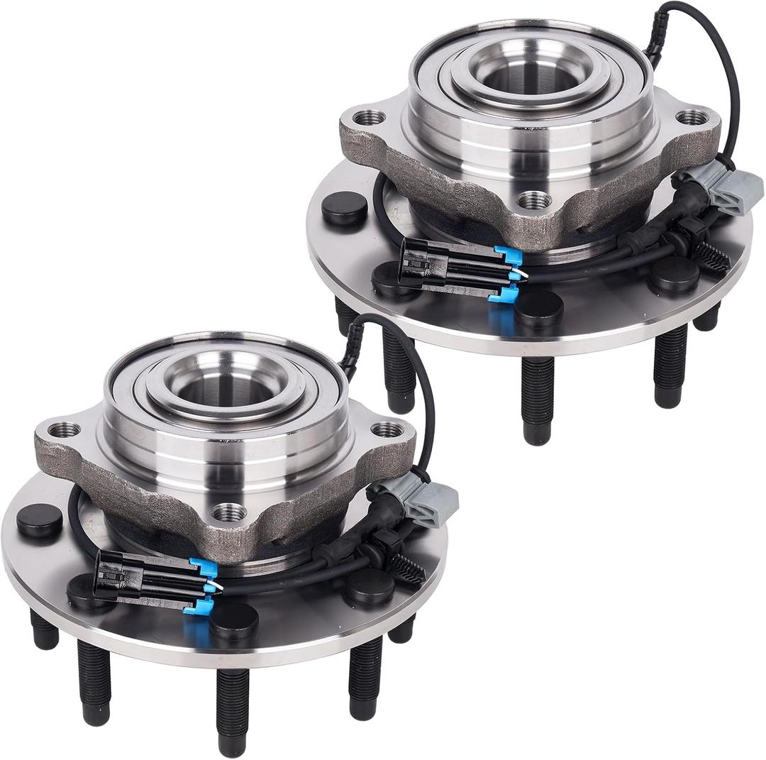 PAROD 515089 [Pair of 2] Front RWD Wheel Bearing & Hub Assembly Compatible with 2003-2005 Dodge Ram 2500 3500 w/ABS