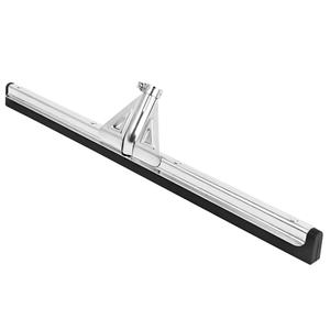 Heavy-Duty Floor Squeegee 30’’, Double Foam Rubber Blade Garage Squeegee, Taper Pole Connection - Handle Sold Separately for Tiles, Concrete and Asphalt