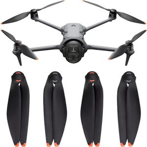 Mavic 4 Pro Propellers Blades - 4Pcs Soft Tip Props Quick Replacement Spare Part Low Noise Props Wings for DJI Mavic 4 Pro/Mavic 4T/Mavic 4E Drone Accessories