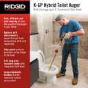 Ridgid 1/2 in. Toilet Auger 6 ft.