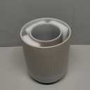 LE TAUCI Utensil Holder, 7.3"+5.4" Ceramic Kitchen Utensil Holder for Countertop, Large Cooking Utensil Crocks for Kitchen Counter, Morden Utensil Organizer for Spatula, Set of 2, Glaze Marble Gray