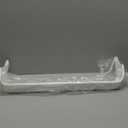 PartsBroz 240338001 Door Bin Shelf Rack for Frigidaire Refrigerator Door Shelf, Kenmore Refrigerator Racks Replacement Part, Electrolux Fridge White Upper Top Shelf Bar Rack Parts AP2115859 PS429871