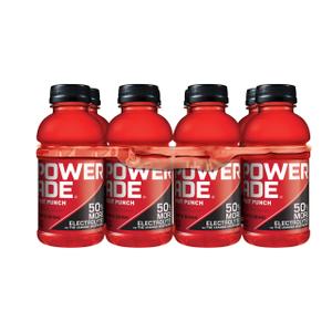 POWERADE Electrolyte Enhanced Zero Sugar Mixed Berry Sports Drink, 20 Ounce (Pack of 24) (EXP 08/11/25)