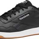 Reebok Unisex Court Advance Sneakers, Core Black/Footwear White Gum, 9.5 US Men