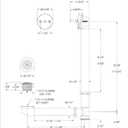 Kingston Brass DTL1168 Bath Tub Drain and Overflow, Brushed Nickel 25.5 x 12.5 x 1.75
