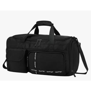 MAXTOP Gym Bag for Women Men Travel Duffle Bag Large Capacity Carry On Weekender Overnight Bag With Shoe Compartment Gym Tote Dry Wet Separation Duffel Bag for Travel