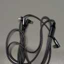 USB C to USB C Right Angle Cable,90 Degree Type-C Braided Charging Cord,3 in 1 Multi Charging Cable for Multiple Devices,Universal Charger Cord with Type-C,Micro USB,IP Port for iPhone17/16 Phones