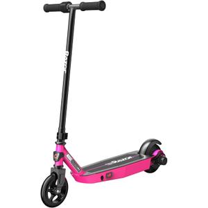 Razor Black Label E90 Electric Scooter for Kids Age 8 and Up, Power Core High-Torque Hub Motor, Up to 10 mph, All-Steel Frame