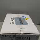 KoKo&Yukina Mid Century Modern Bathroom Vanity Light Matte Black Clear Glass Globe Vanity Light Fixtures Globe Sconce 2-Light Bathroom Lights Wall Fixtures Mid Century Wall Sconce (1 Pack)