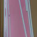 Pamray 23 Inch Computer Desk for Small Spaces, Home Office Work Desk with Headphone Hook, Small Office Desk Study Writing Table (Pink)