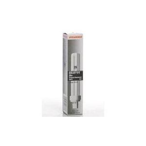 Sylvania #20673 CF26DD/E/835 26 watt Double-Tube Compact Fluorescent Lamp, 4-Pin (G24q-3) base, 3500K, 1710 lumens, 12,000hr life