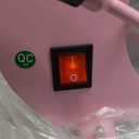 Hat Press, Hat Press Heat Machine for Caps, Hat Heat Press with 2 Platens and HTV Iron On for Vinyl, Sublimation, Heat Transfer (Pink)